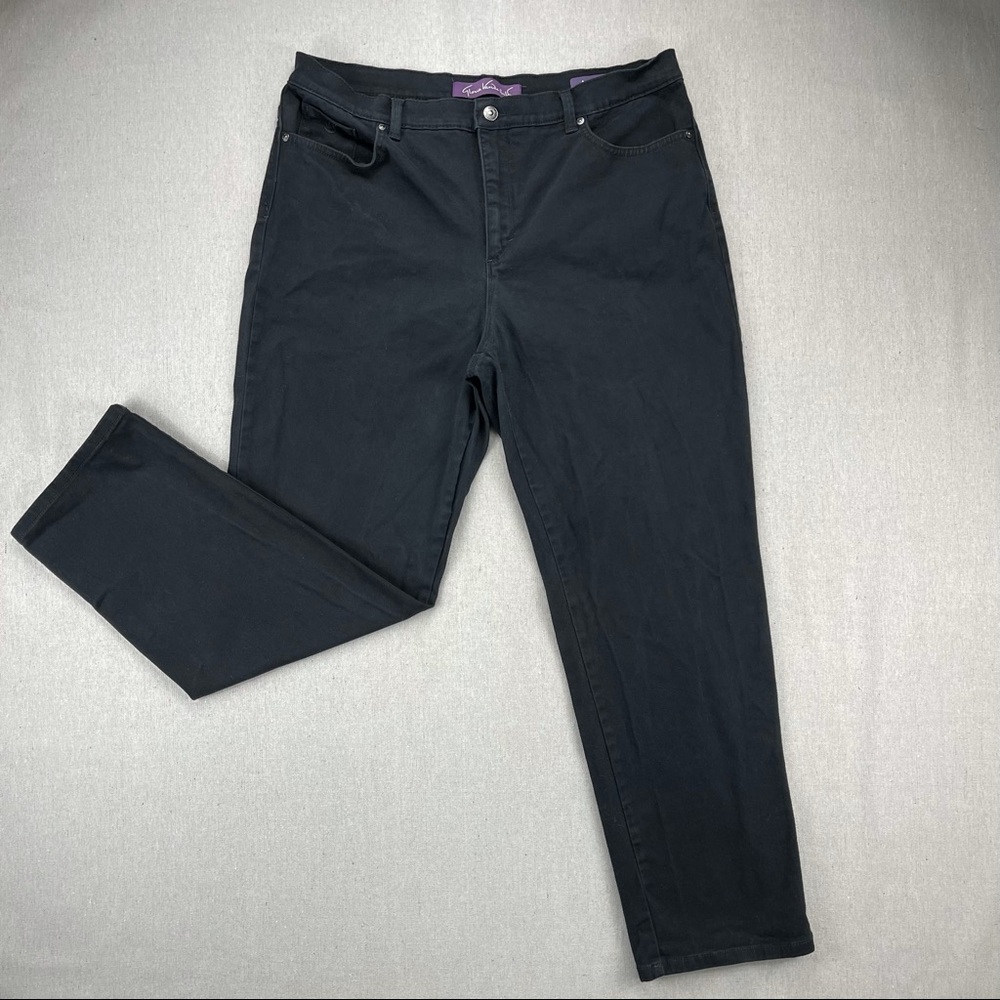 Gloria Vanderbilt Black Amanda Jeans